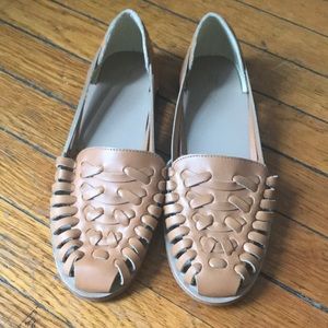 Nisolo Ecuador Huarache Sandal, almond